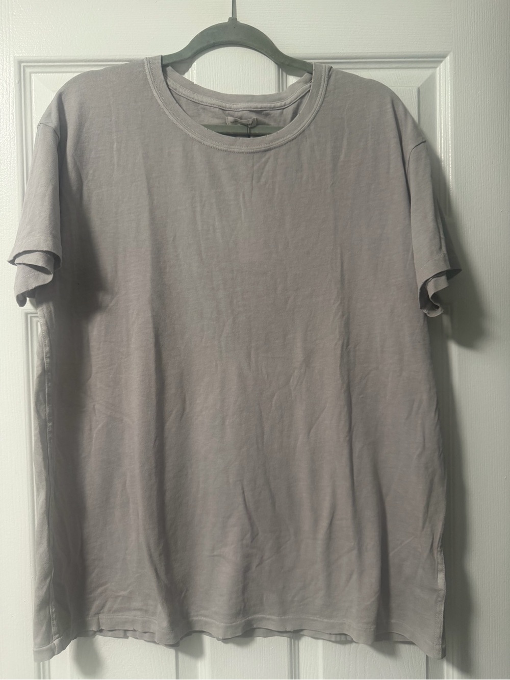 Unsubscribed AEO Radiance Gray 100% Cotton Boy Tee NWT Medium Made in USA